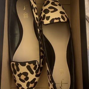 J by Jasper Conran leopard print flats pumps
